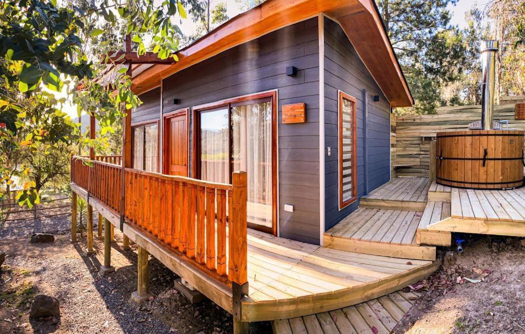 Cabanas Boutique Faldeos De La Lajuela 圣克鲁兹 外观 照片